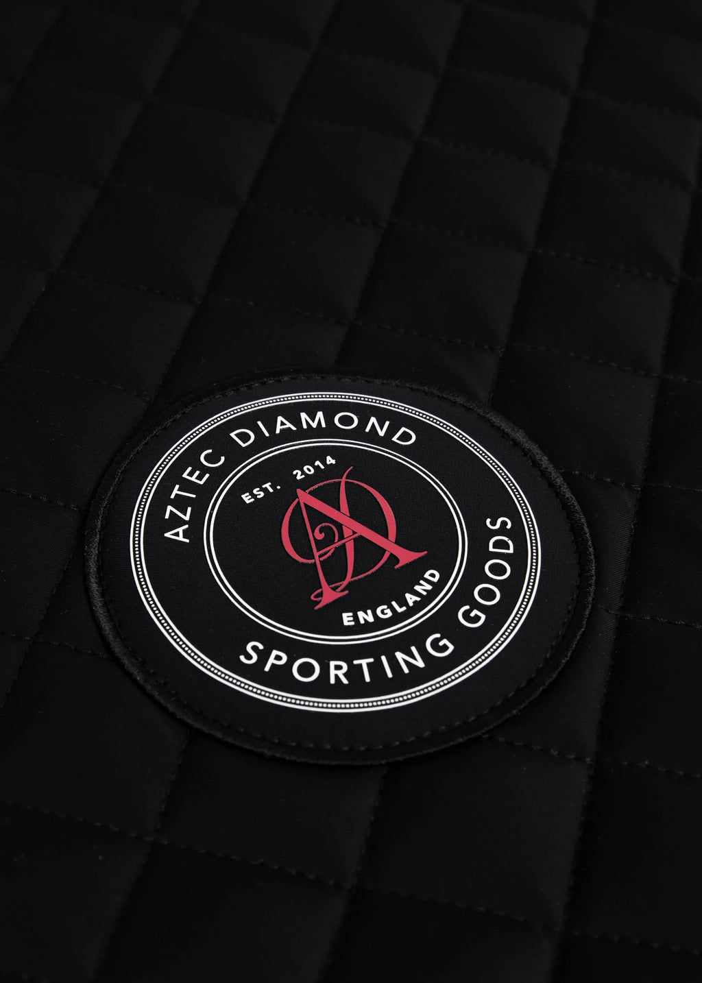 BLACK SPORTING GOODS SADDLE CLOTH SET - FULL