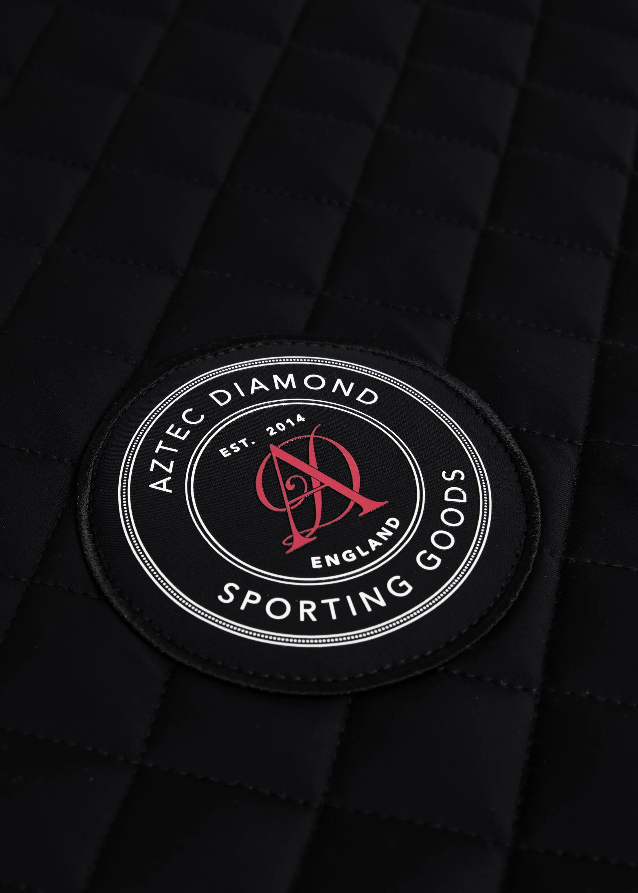 BLACK SPORTING GOODS SADDLE CLOTH SET - FULL