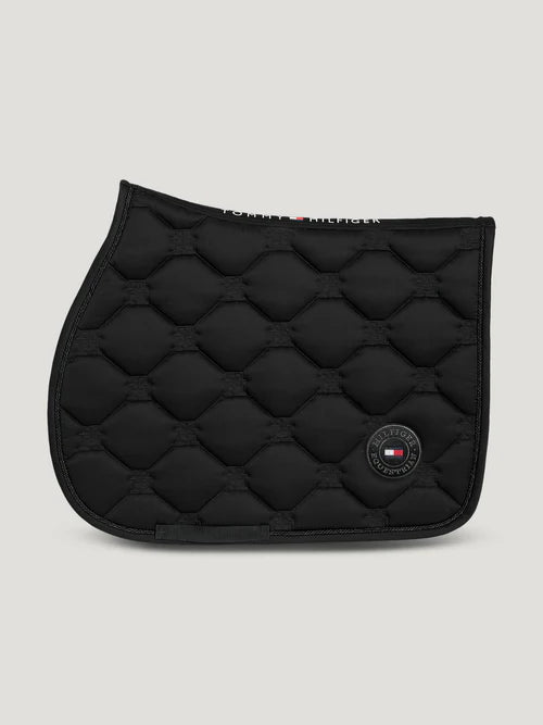 Liberty Jumping Saddle Pad & Fly Hood - BLACK