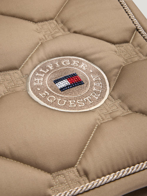 Liberty Jumping Saddle Pad & Fly Hood - TAUPE