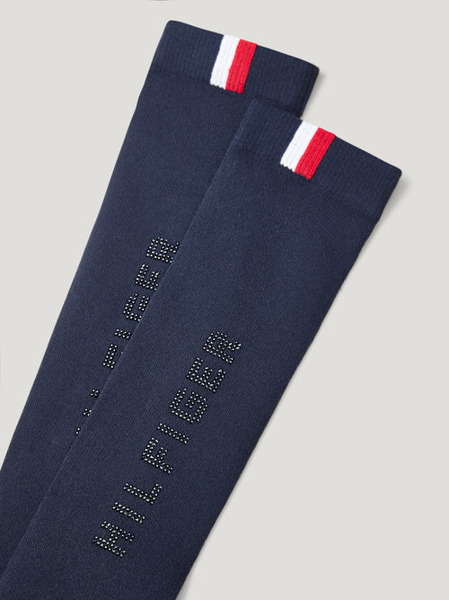 Erie Rhinestone Socks- DESERT SKY