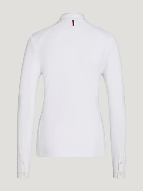 Taylor Rhinestone Show Shirt OPTIC WHITE