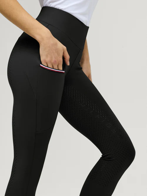 Elmira All-Year Full Grip Leggings BLACK