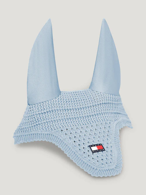 Stanford Jumping Saddlepad & Lexington Fly Hood Set SWEET BLUE (Full)