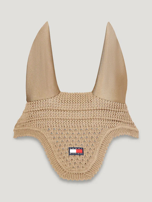 Liberty Jumping Saddle Pad & Fly Hood - TAUPE