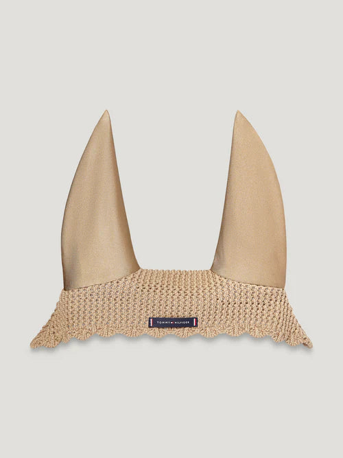 Liberty Jumping Saddle Pad & Fly Hood - TAUPE