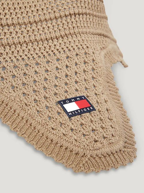 Liberty Jumping Saddle Pad & Fly Hood - TAUPE