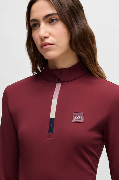 MINOU TRAINING SHIRT CABERNET