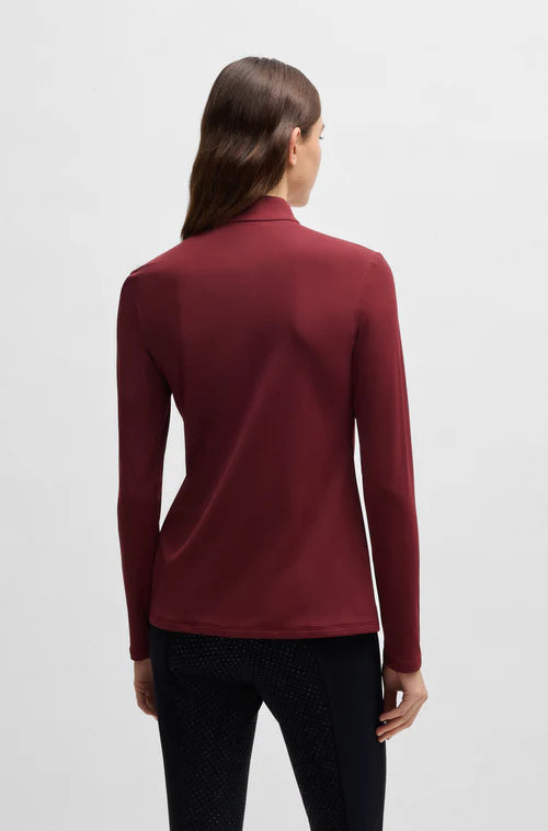 MINOU TRAINING SHIRT CABERNET
