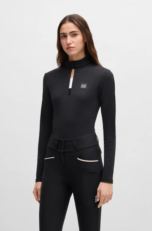MINOU TRAINING SHIRT BLACK