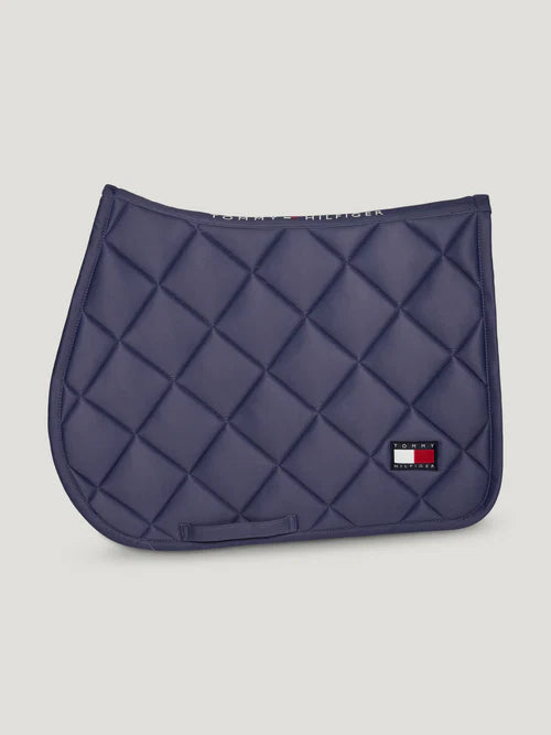 Columbia Jumping Saddle Pad & Fly Hood Set FADED INDIGO