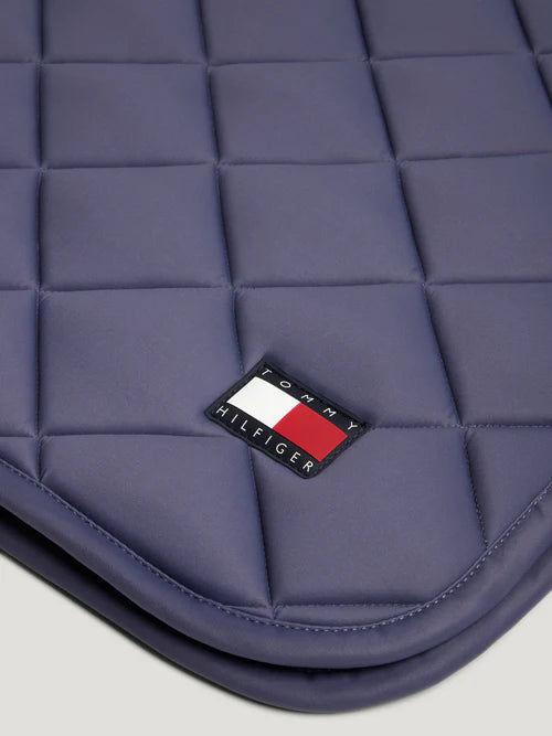 Columbia Jumping Saddle Pad & Fly Hood Set FADED INDIGO