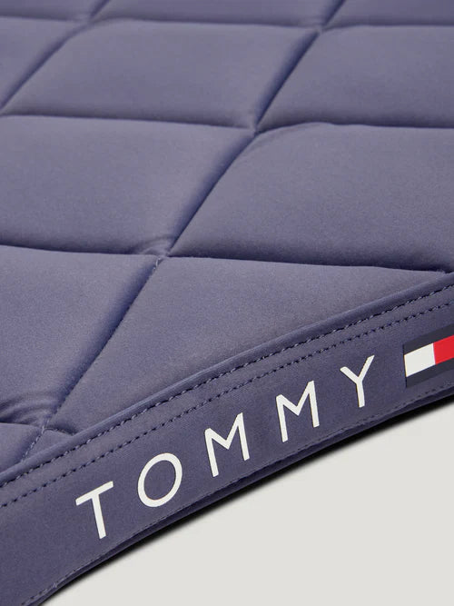 Columbia Jumping Saddle Pad & Fly Hood Set FADED INDIGO