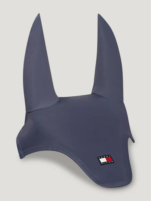 Columbia Jumping Saddle Pad & Fly Hood Set FADED INDIGO