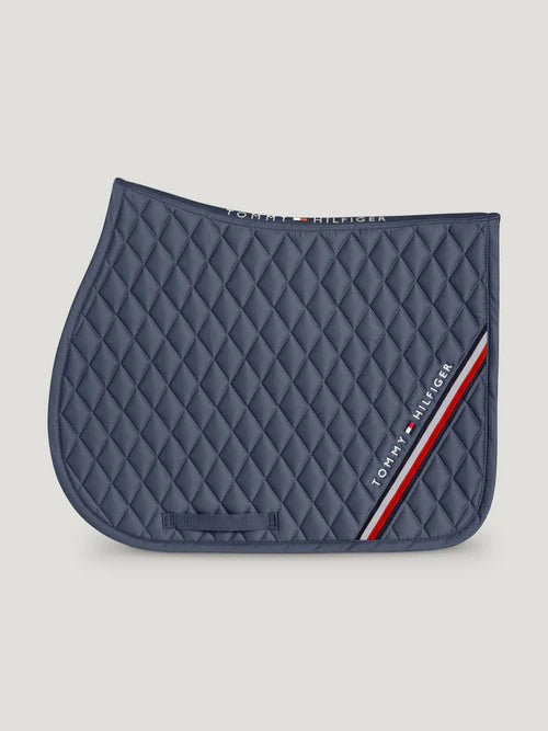 Stanford Jumping Saddlepad & Lexington Fly Hood FADED INDIGO