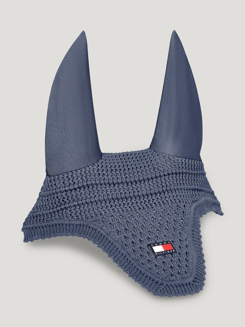 Stanford Jumping Saddlepad & Lexington Fly Hood FADED INDIGO