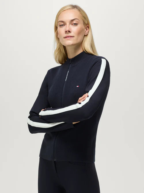 Mirada Knit Zip up DESERT SKY