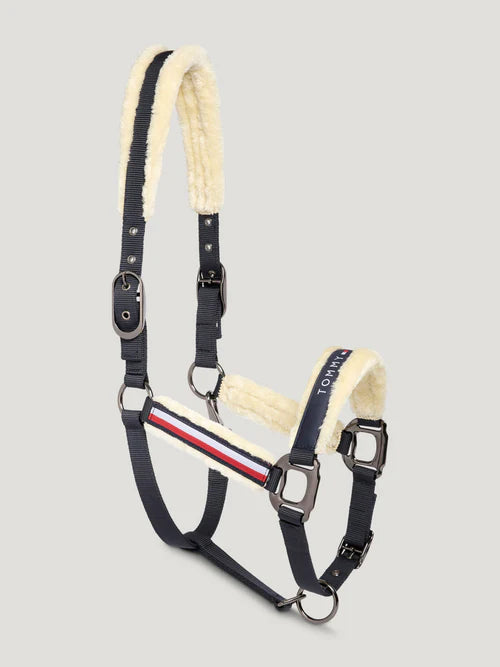 Yale Set Faux Fur Halter Rope DESERT SKY