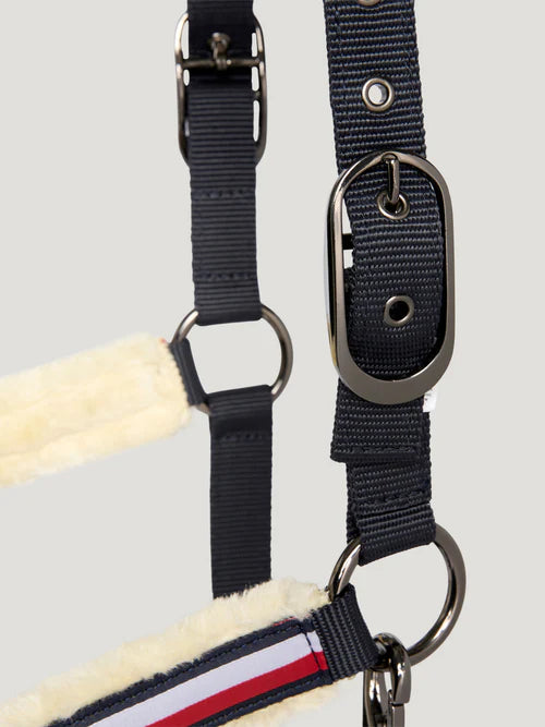 Yale Set Faux Fur Halter Rope DESERT SKY