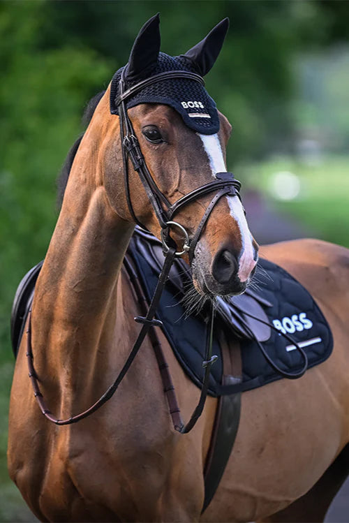 CHELTENHAM JUMPING SADDLE PAD BLACK