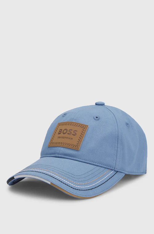 CAP LEATHER VINTAGE PATCH RIVIERA