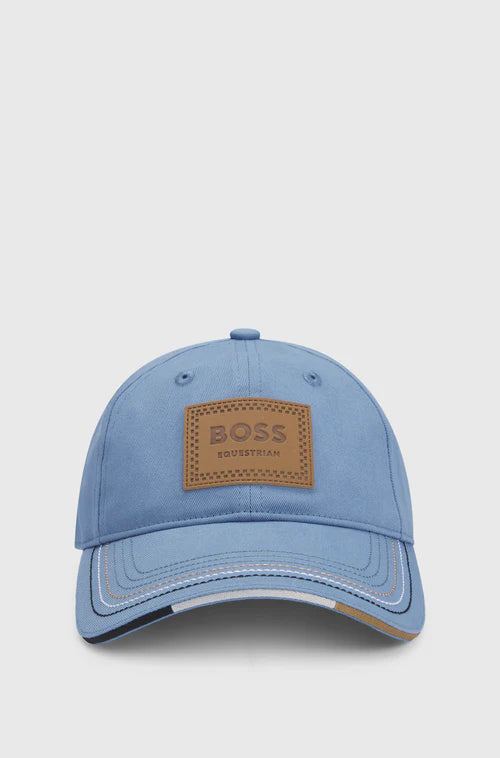 CAP LEATHER VINTAGE PATCH RIVIERA