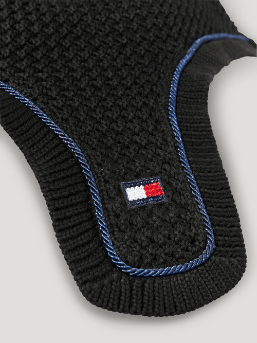 Liberty Jumping Saddle Pad & Fly Hood - BLACK